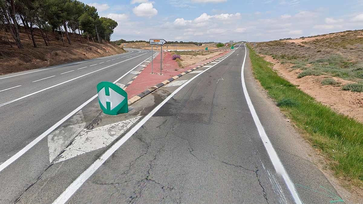 Carretera NA-6810 Montes del Cierzo-Corella