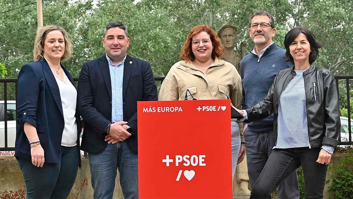 Elena Sancho, candidata navarra del PSN-PSOE al Parlamento Europeo