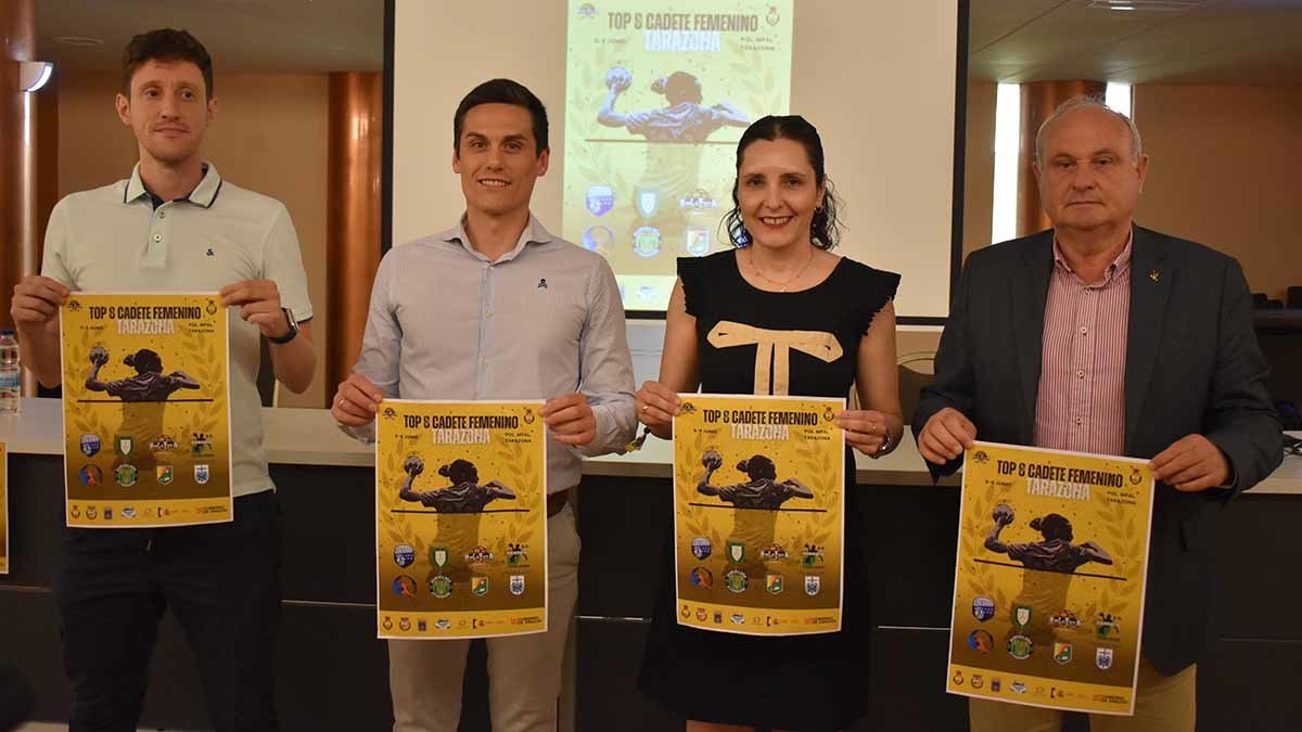 Presentación de la fase final del Campeonato de España de balonmano en categoría cadete femenino