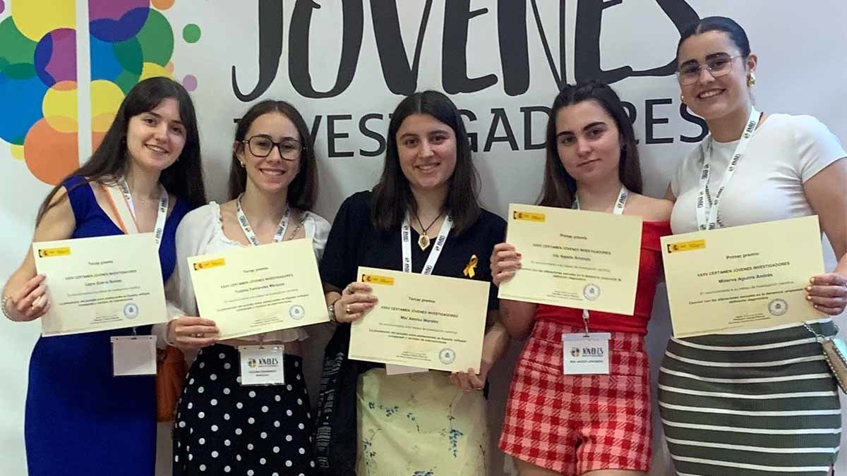 Alumnas del IES Valle del Ebro de Tudela premiadas en el XXXV Certamen de Jóvenes Investigadores celebrado en Mollina (Málaga)