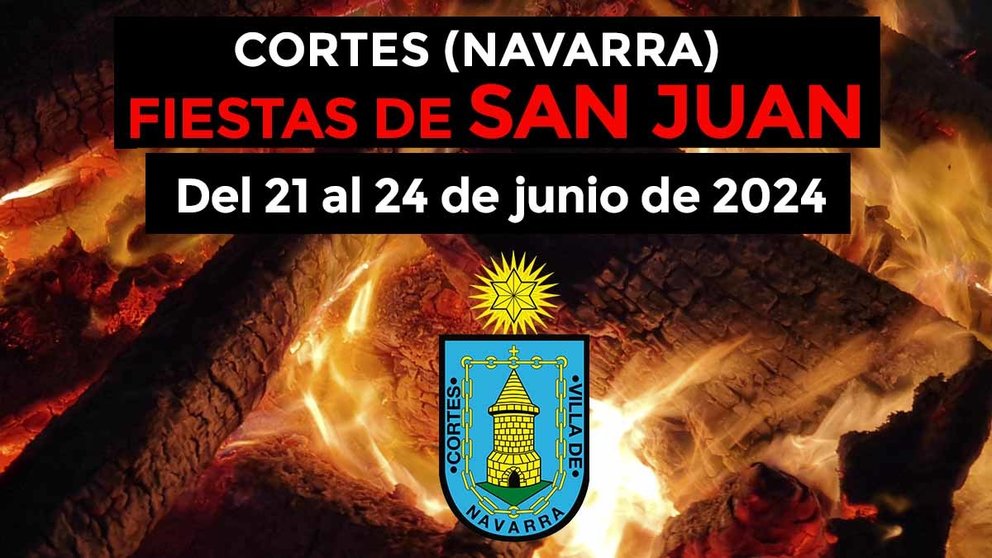 Programa Fiestas de San Juan 2024 en CORTES Navarra